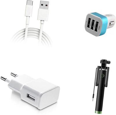 DAKRON Wall Charger Accessory Combo for Google Pixel 2 XL(White)