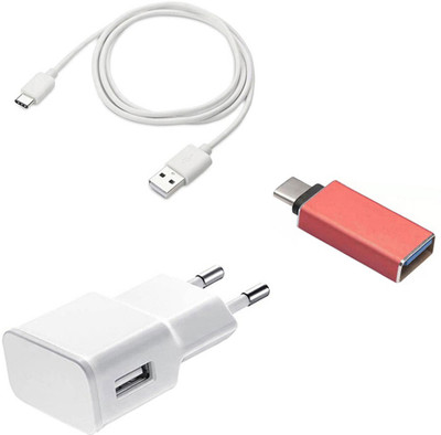 DAKRON Wall Charger Accessory Combo for Nubia Z17 Lite(White)