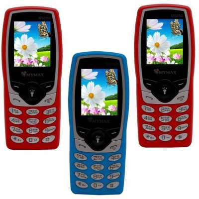 

Mymax M8250 Combo of Three Mobiles(Red$$Blue$$Red)