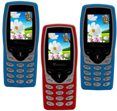 

Mymax M8250 Combo of Three Mobiles(Blue$$Red$$Blue)