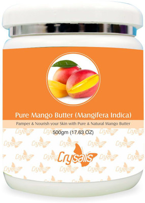 

Crysalis Mango Butter (Mangifera Indica) Pure And Natural For Skin Care(500 g)