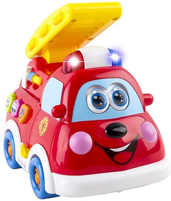 

Dhawani Electric Fire Truck Toy with Flashing Light & Music Kids(Multicolor)