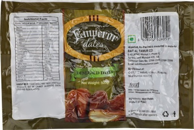 

Emperor Deseeded Dates(500 g, Bulk Pack)