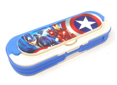

Parteet Box Cartoon Art Plastic Pencil Box(Set of 1, Multicolor)