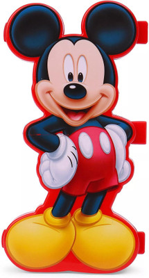 

Kidzoo Mickey Mouse Design Pencil Box Mickey Mouse Shape Art Plastic Pencil Box(Set of 1, Red)