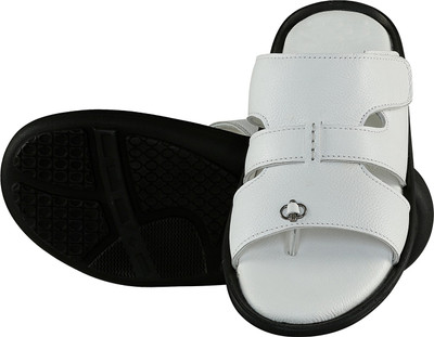

Shoe Bazar Men White Sandals