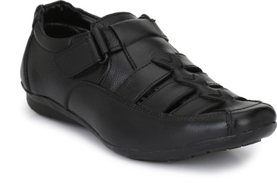 

John Karsun Men Black Sandals