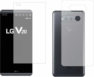 CASE CREATION Front and Back Screen Guard for LG V20 Dual H990DS(Pack of 2)