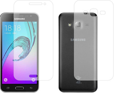 CASE CREATION Front and Back Screen Guard for Samsung Galaxy J3 (2016) J310F(Pack of 2)