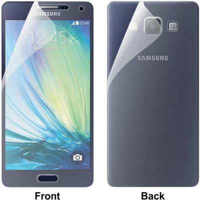 CASE CREATION Front and Back Screen Guard for Samsung Galaxy A7 (2015)(Pack of 2)