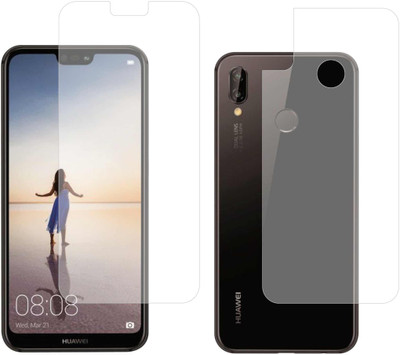 CASE CREATION Front and Back Screen Guard for Huawei P20 Lite(Pack of 2)