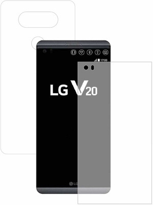 CASE CREATION Front and Back Screen Guard for LG V20 Dual H990DS 2016(Pack of 2)