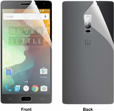 CASE CREATION Front and Back Screen Guard for OnePlus Two 5.5-inch(Pack of 2)