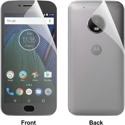 CASE CREATION Front and Back Screen Guard for Motorola Moto G5 2017(Pack of 2)