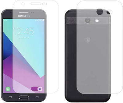 CASE CREATION Front and Back Screen Guard for New Samsung Galaxy J3 (2017) J320F(Pack of 2)
