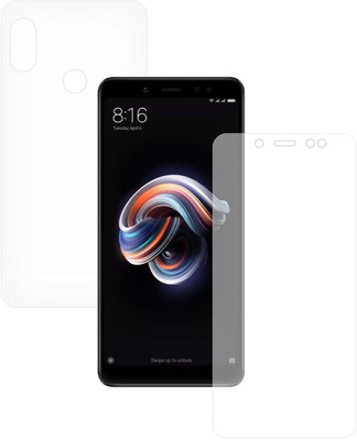 CASE CREATION Front and Back Screen Guard for Mi Redmi Note 5 Pro(Pack of 2)