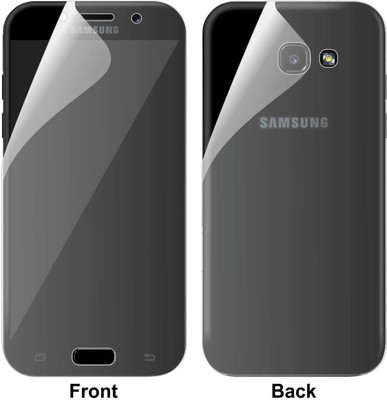 Case Creation Front and Back Screen Guard for Samsung Galaxy A3 (2017)(Pack of 2)