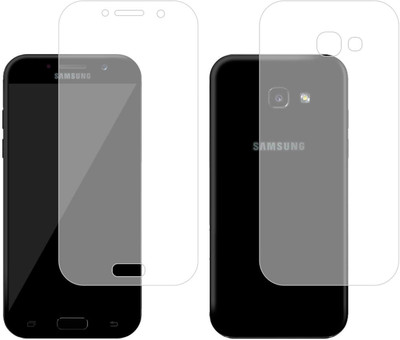CASE CREATION Front and Back Screen Guard for New Samsung Galaxy A3 (2017) A320F(Pack of 2)