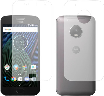 CASE CREATION Front and Back Screen Guard for Motorola Moto G5(Pack of 2)