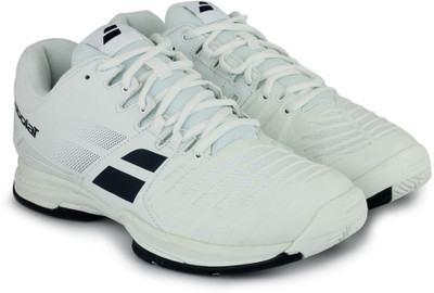 

Babolat SFX AC Tennis Shoes For Men(White, Black, 153