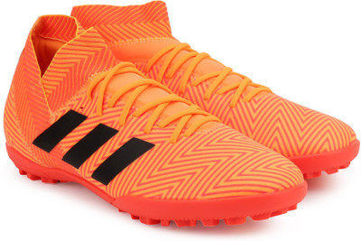 

ADIDAS NEMEZIZ TANGO 18.3 TF Football Shoes For Men(Orange, Zest/cblack/solred