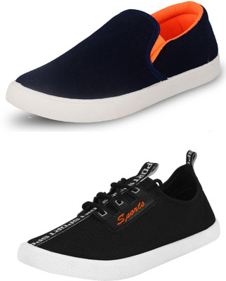 

Trenqs Loafers For Men(Multicolor, Blue