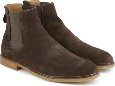 

Clarks Clarkdale Gobi Boots For Men(Brown, Dark brown suede