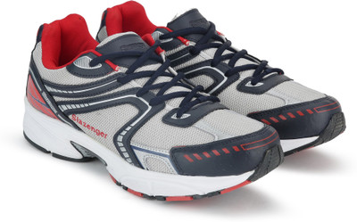 

Slazenger Moscow Running Shoes For Men(Multicolor, Grey/navy/red