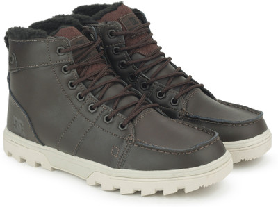 

DC WOODLAND Boots For Men(Grey, Btn