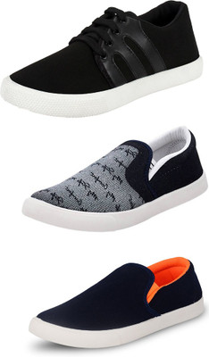 

Trenqs Sneakers For Men(Multicolor, Black