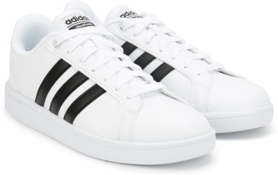 

ADIDAS CF ADVANTAGE Tennis Shoes For Men(White, Ftwwht/cblack/ftwwht