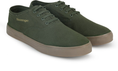 

Slazenger CLASSIC OX Canvas Shoes For Men(Olive