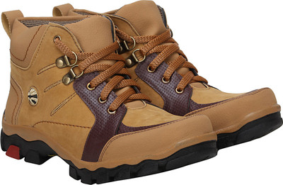 

Kraasa Damdar Boots For Men(Beige, Brown