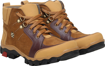 

Kraasa Damdar Boots For Men(Tan, Brown