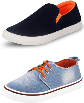 

Trenqs Loafers For Men(Multicolor, Blue