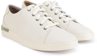 

Clarks Stanway Lace Sneakers For Men(White, White leather