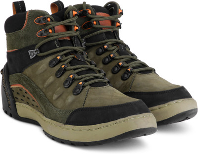 

Woodland Boots For Men(Multicolor, Olive green