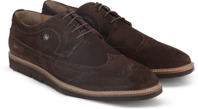 

Hush Puppies By Bata VOUGE BLOCKER SUEDE Corporate Casuals For Men(Brown
