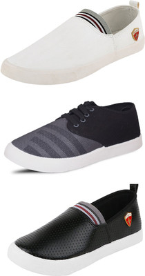 

Wwodcell Loafers For Men(Multicolor, White