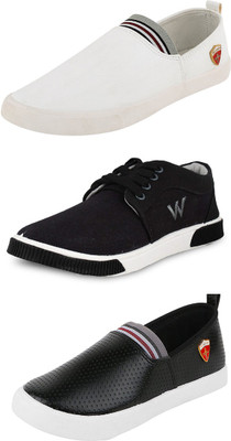 

Wwodcell Loafers For Men(Multicolor, White