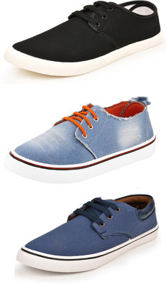 

Trenqs Sneakers For Men(Multicolor, Black