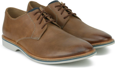 

Clarks Atticus Lace Corporate Casual For Men(Brown, Tan leather