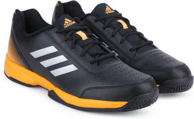 

ADIDAS RACQUETTES Tennis Shoes For Men(Black, Cblack/silvmt/reagol