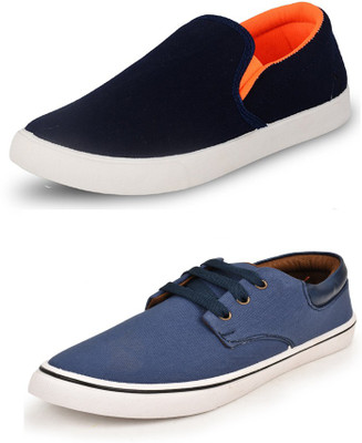 

Trenqs Loafers For Men(Multicolor, Blue