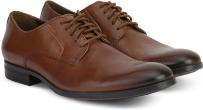 

Clarks Conwell Plain Formal Shoes For Men(Tan, Tan leather