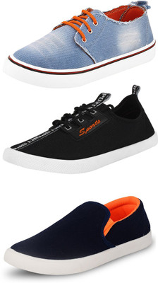 

Trenqs Sneakers For Men(Multicolor, Blue