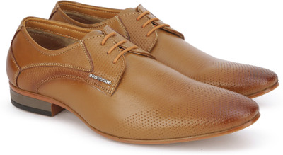 

Provogue Derby For Men(Khaki, Tan