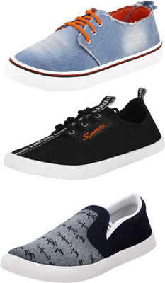 

Trenqs Sneakers For Men(Multicolor, Blue