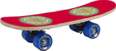 JJ Jonex WALLTAIL RED SKATE BOARD 6 inch x 10 inch Skateboard(Multicolor, Pack of 1)