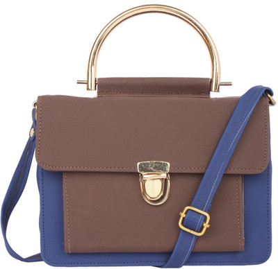 

Aliado Women Casual Blue Leatherette Sling Bag